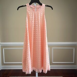 Alya Lace Overlay Sleeveless Dress Size XS